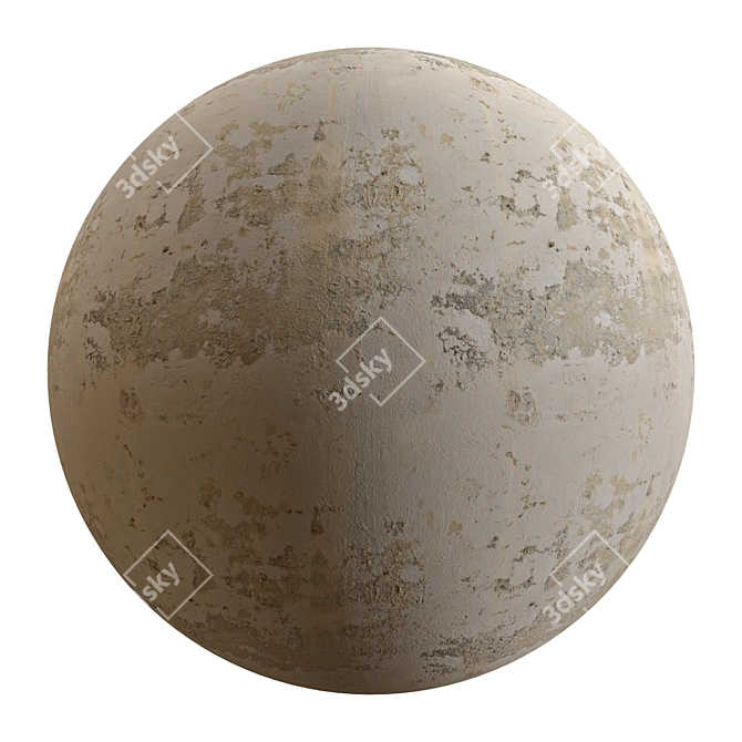 Seamless Texture Concrete Modifier Kit 3D model image 1