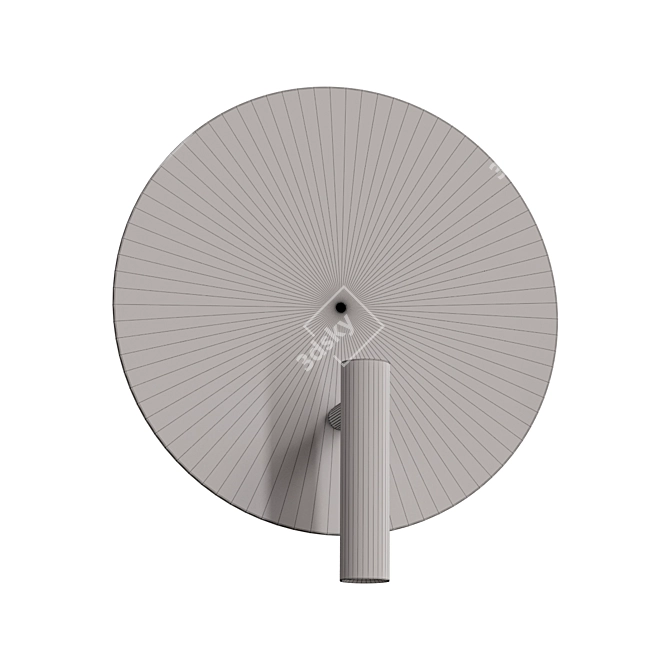 Sleek HEMPA Wall Light Set 3D model image 4