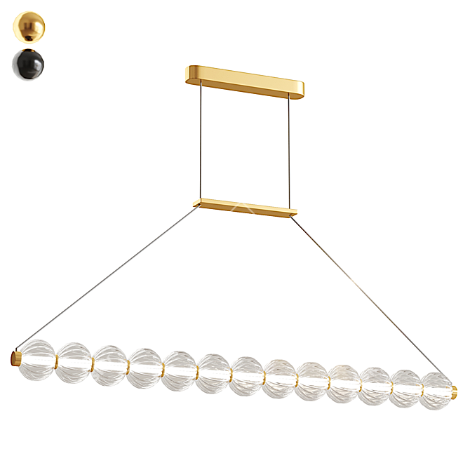 Elegant Maytoni Pendant Light 3D model image 2