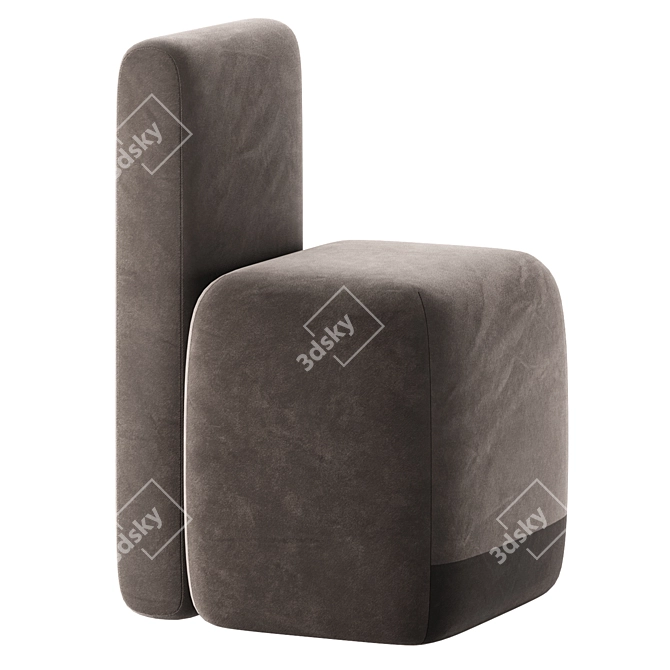 Modern SEASON Armchair by Viccarbe 3D model image 3