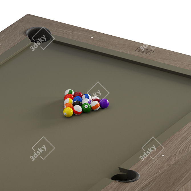 Luxury Vancouver Pool Table Collection 3D model image 6