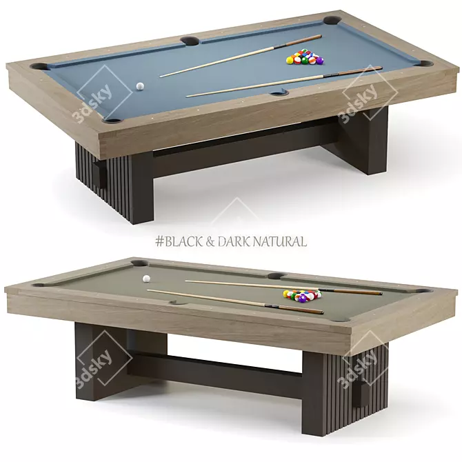 Luxury Vancouver Pool Table Collection 3D model image 12