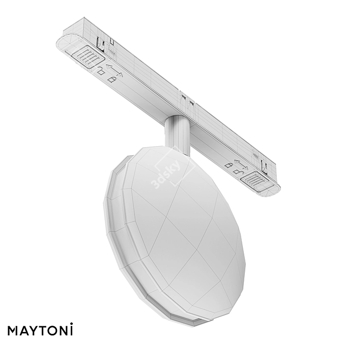 Outline Track Light by Maytoni 3D model image 3