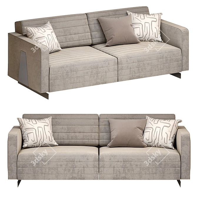 Heritage Modular Sofa Set 3D model image 1