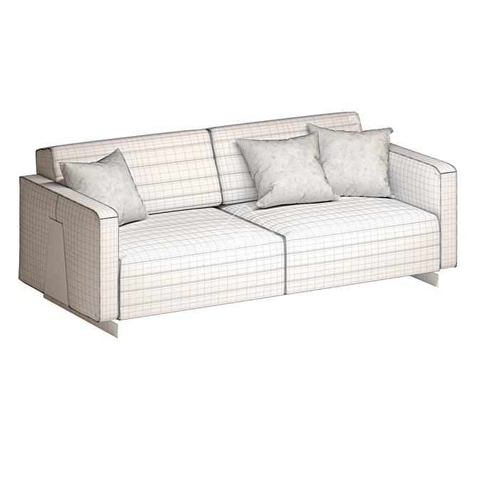 Heritage Modular Sofa Set 3D model image 5