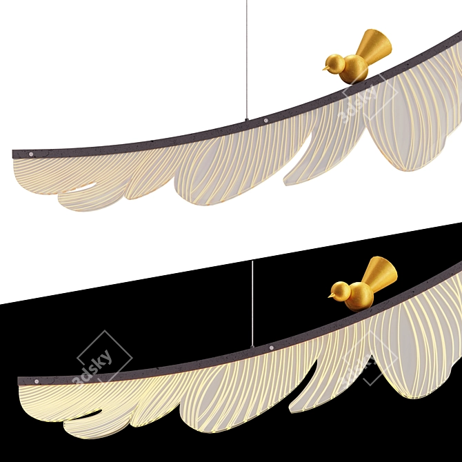 COLIBRI Pendant Lamp: 3D Model 3D model image 5