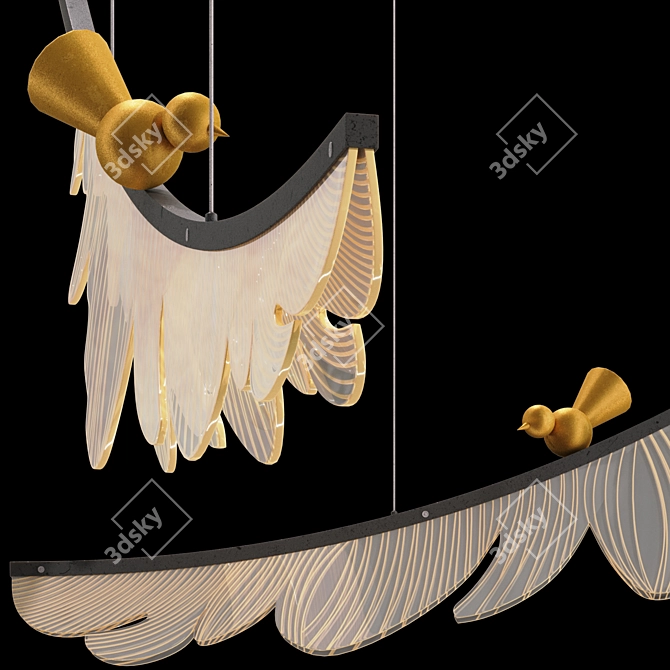 COLIBRI Pendant Lamp: 3D Model 3D model image 6