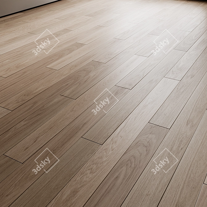 Listone Giordano Oak Parquet Board 3D model image 2