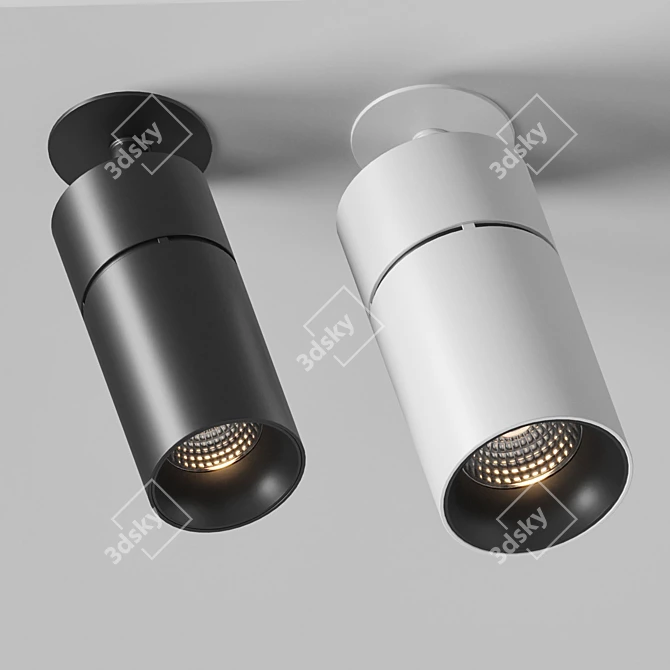 Reggiani Yori Pro Track Lights 3D model image 2