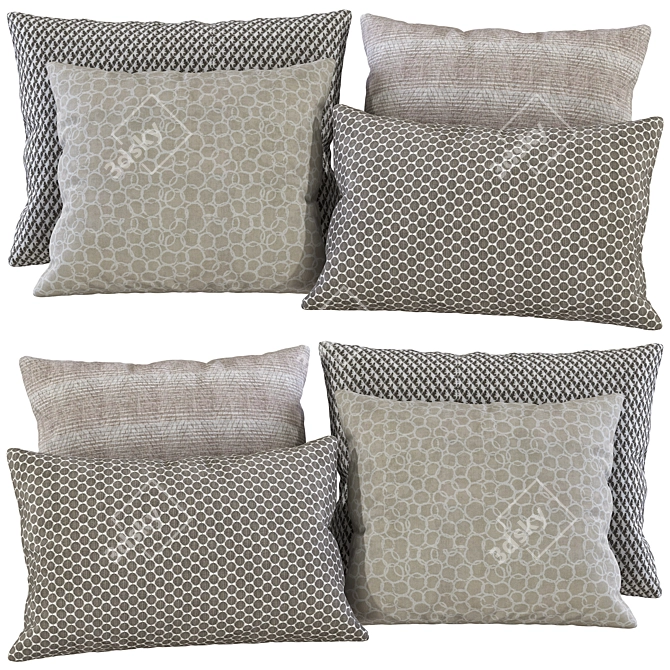 Soft 3D Pillow Decor No.33 3D model image 1