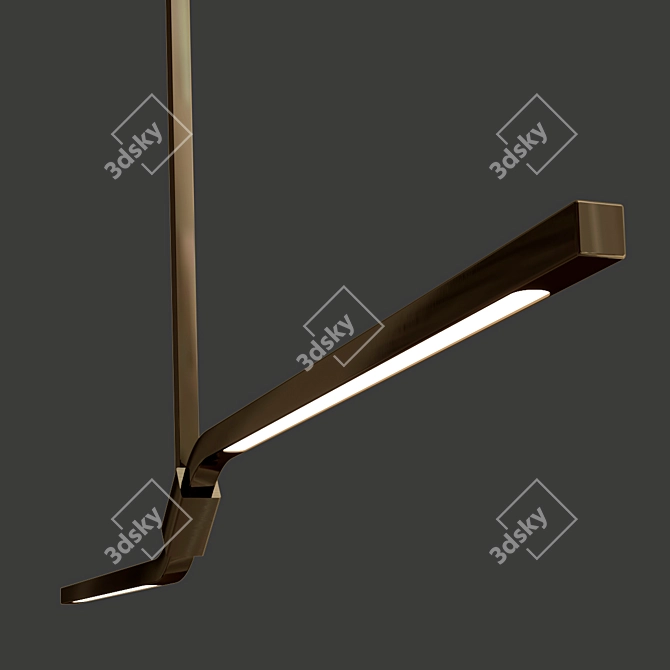 Balancing Branch Pendant Lighting 3D model image 4