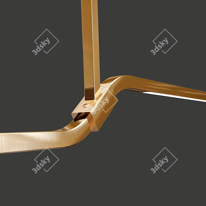 Balancing Branch Pendant Lighting 3D model image 5