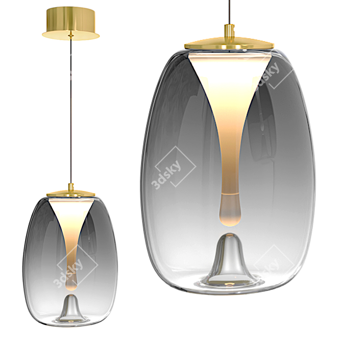 Elegant Modern Maytoni Splash Pendant 3D model image 1