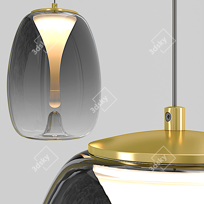 Elegant Modern Maytoni Splash Pendant 3D model image 2