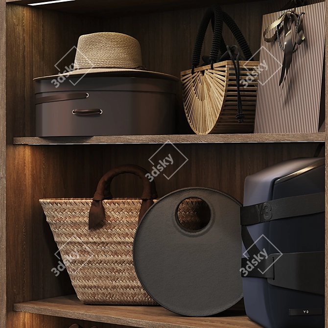  Shoe Cabinet Organizer Storage 3D model image 5