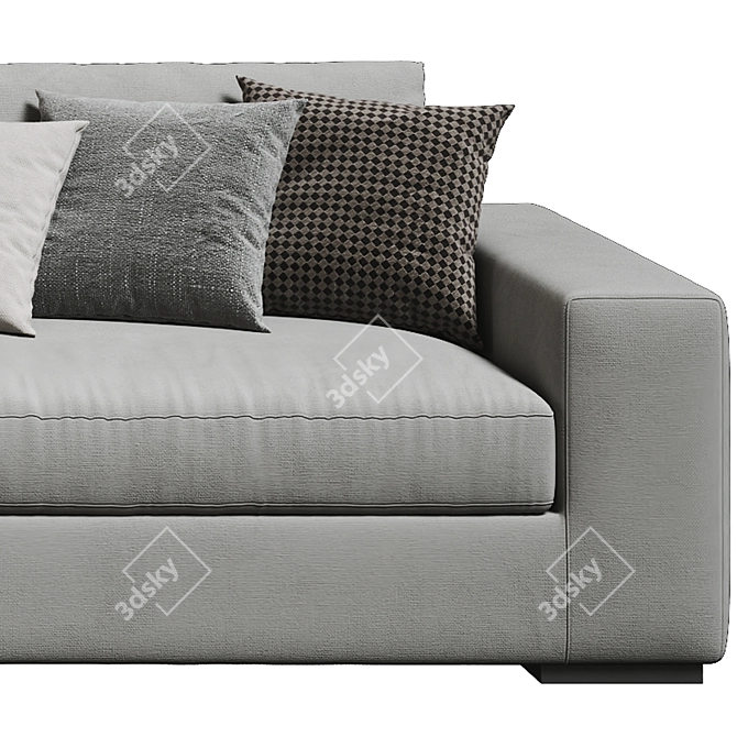 Marac Gordon 3-Seater Sofa Luxury 3D model image 3