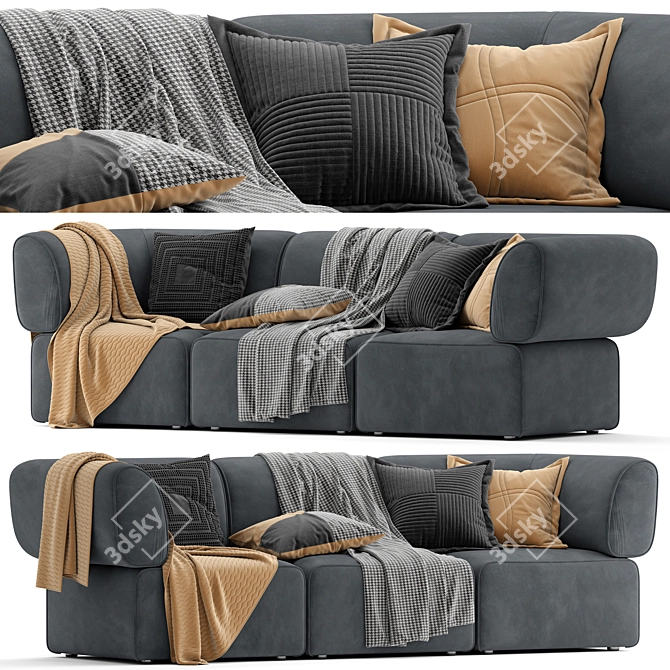  Diane Sofa by Joybird 3D model image 1