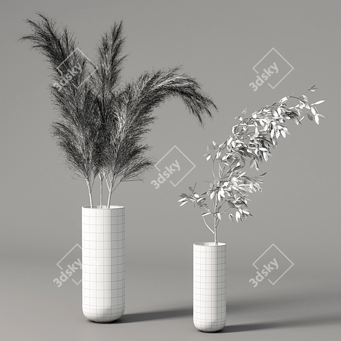  Flora Bundle 07  High-quality 3D models 3D model image 5