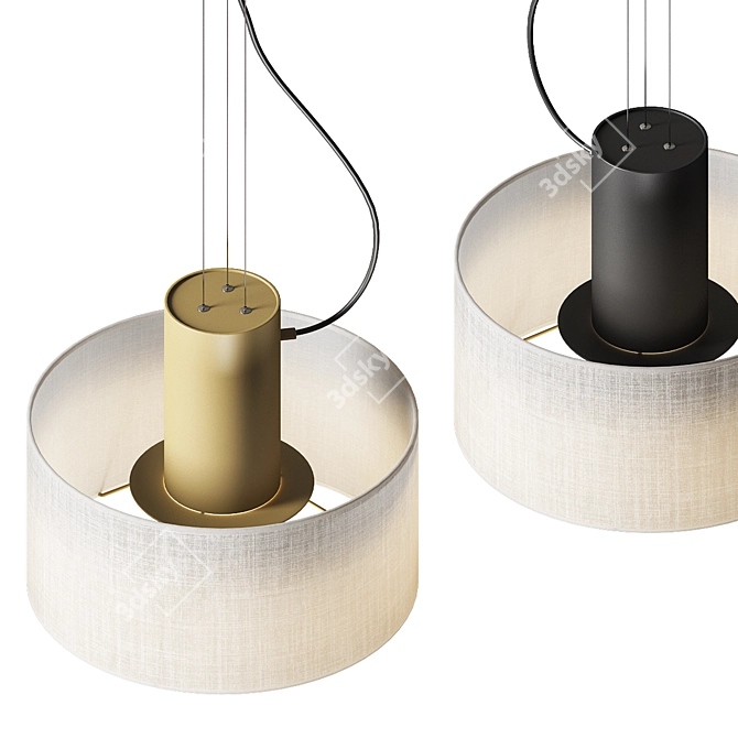 Estiluz Cyls Pendant Lamp - Ø32 3D model image 3