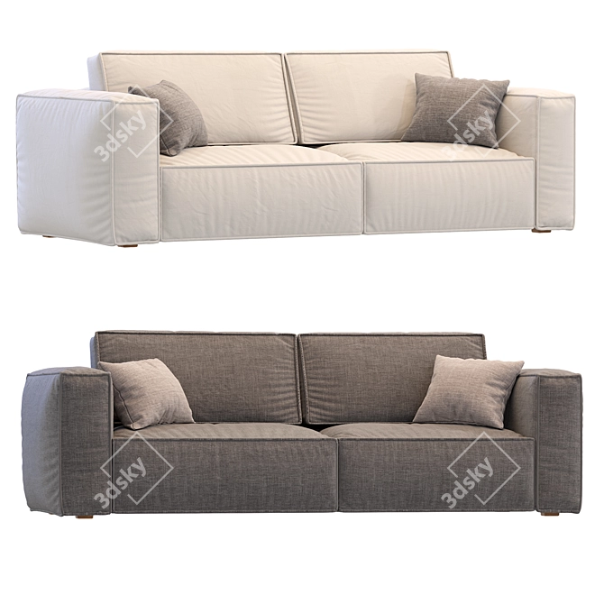 Modern Ebi Sofa Design 3D 3D model image 1