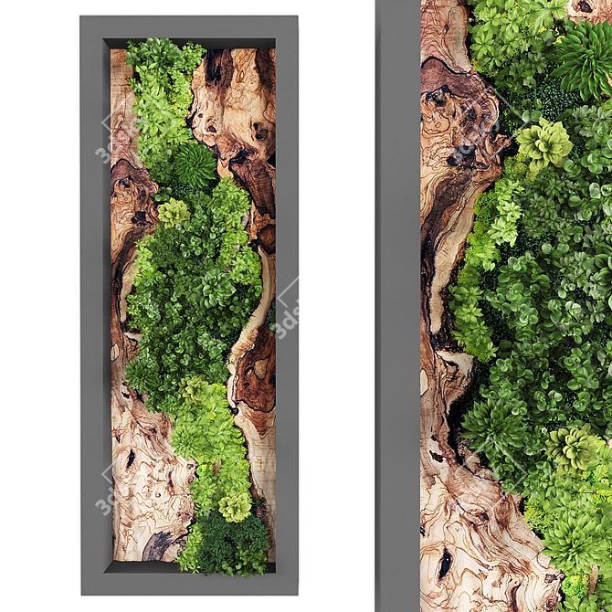 Compact Vertical Garden Kit 3D model image 1