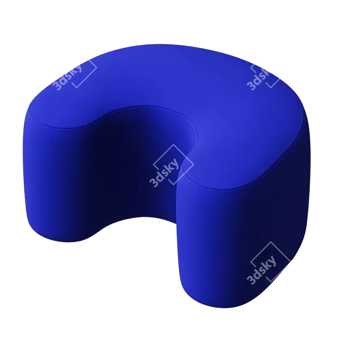  Ü Pouf/U Pouf – Blueberry Pie 3D model image 2