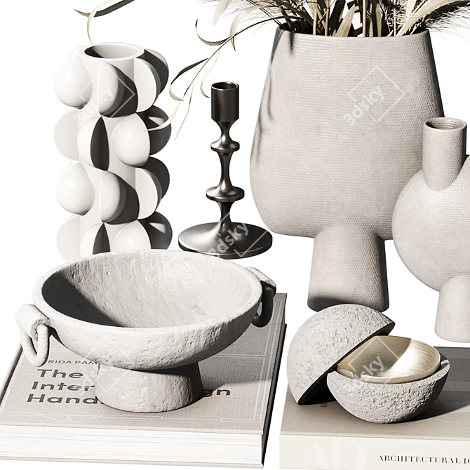 Modern Decorative Set96 - 3Ds Max & FBX 3D model image 3