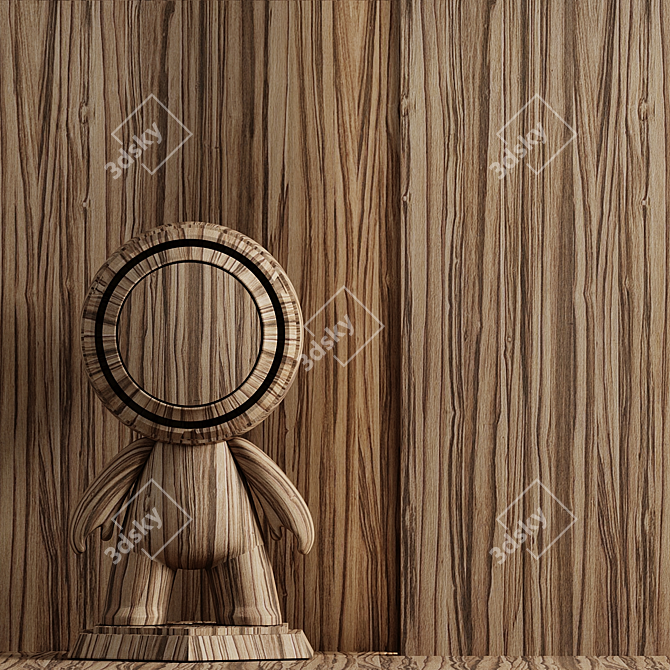 Wood 53 Seamless 4K Textures 3D model image 2