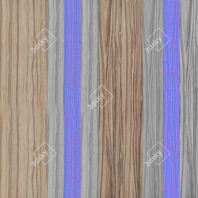 Wood 53 Seamless 4K Textures 3D model image 3