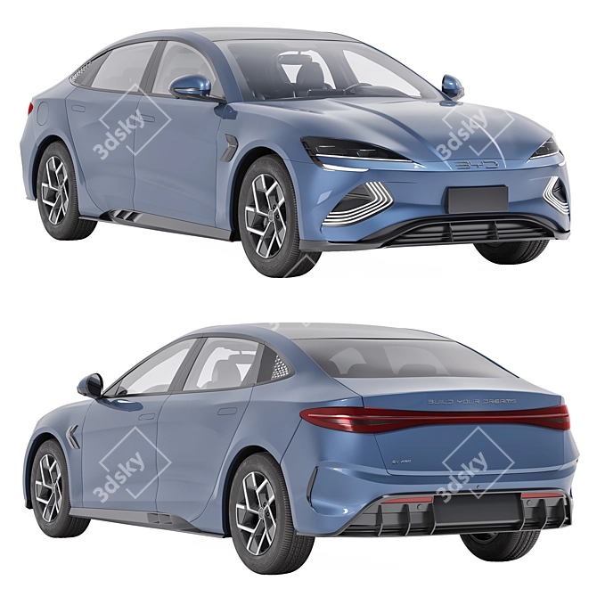 Archived BYD Seal 2024 Pack 3D model image 1