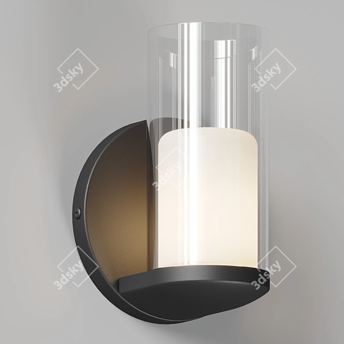 Elegant LED Vanity Lighting Solution 3D model image 3