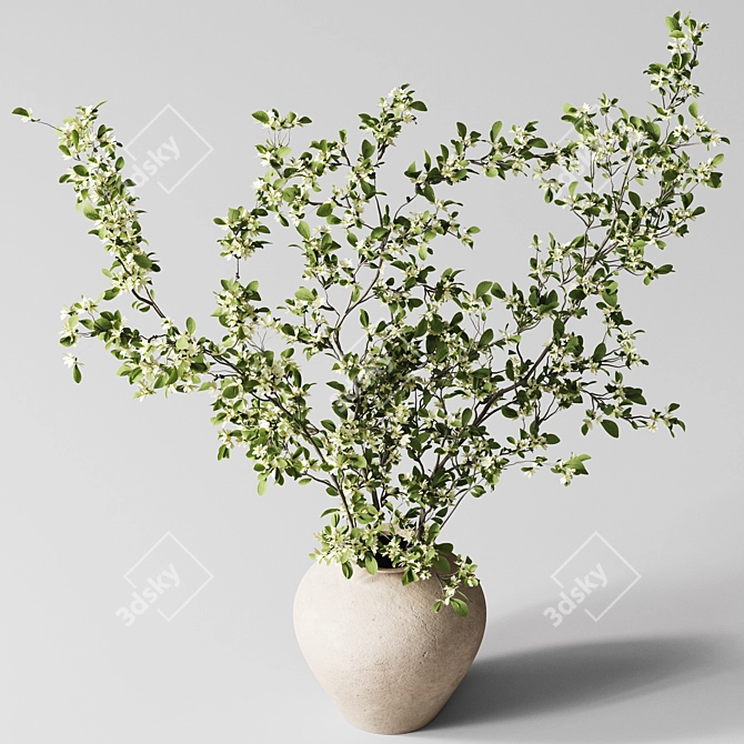 Elegant Bouquet H19 3D Model 3D model image 3