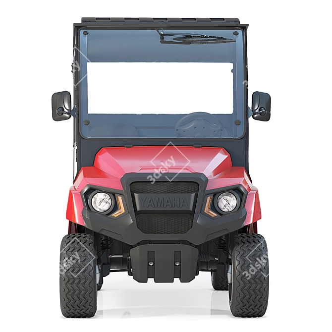 Yamaha Golf UMAX CAB Red 3D model image 3