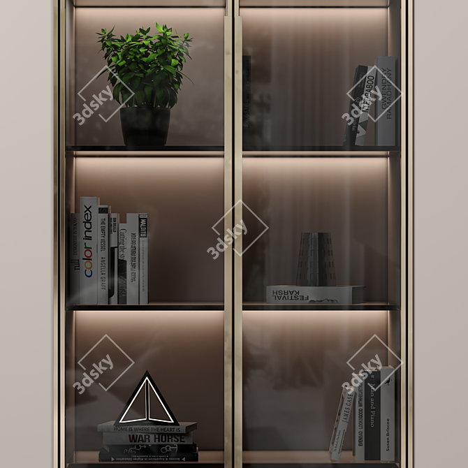 Modular Cabinet & Shelf System 3D model image 3