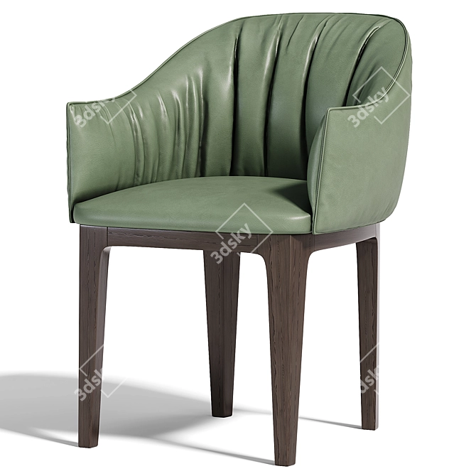 V-Ray Optimized 3D Chair 3D model image 2