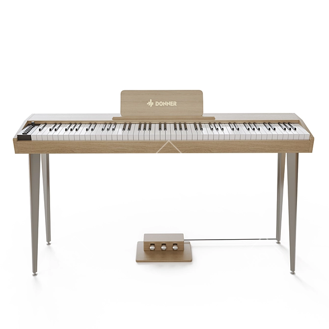 Donner DDP-60 Digital Piano 3D model image 3