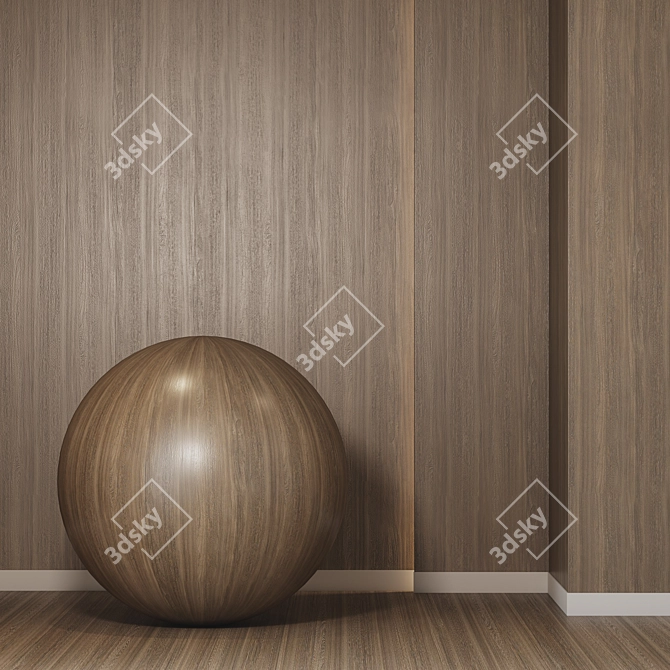 4K Seamless Wood Texture Set 3D model image 2