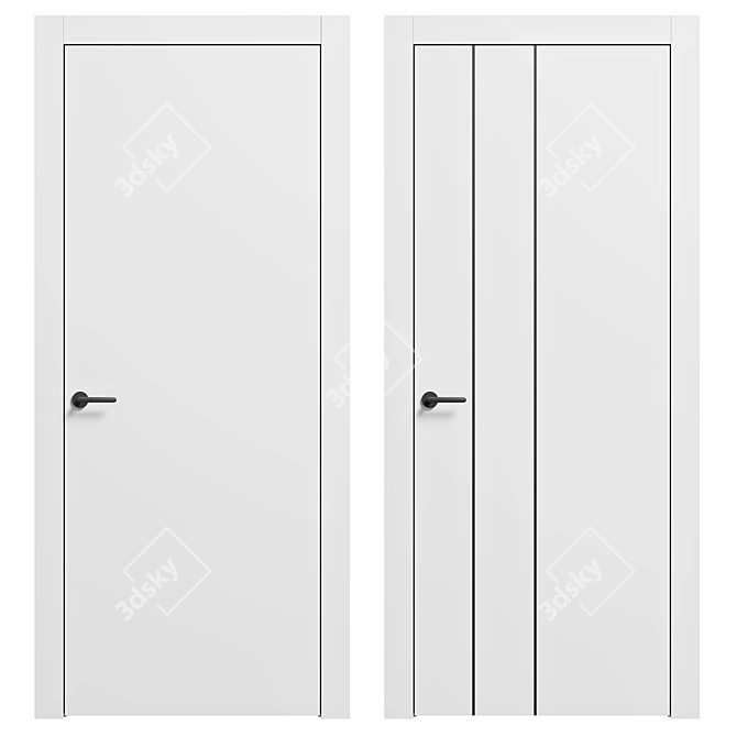 Volhovec FREEDOM Doors Set 3D model image 3