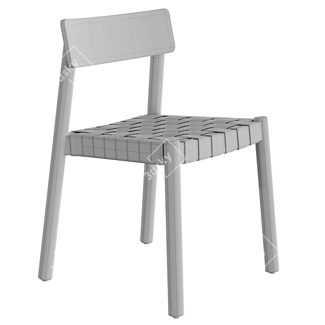 Modern Heisler Dining Chair Set 3D model image 6