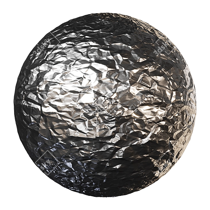  Seamless Foil Material Texture 3D model image 1