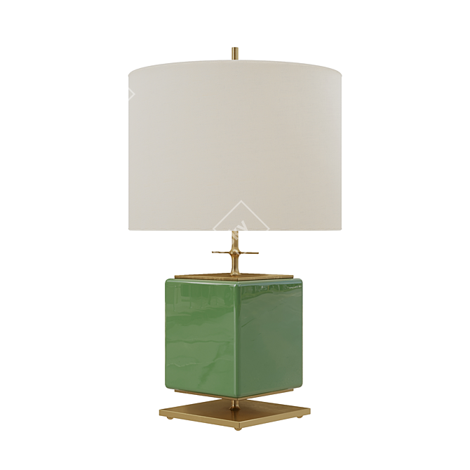 Elegant Beekman Table Lamp 3D model image 4