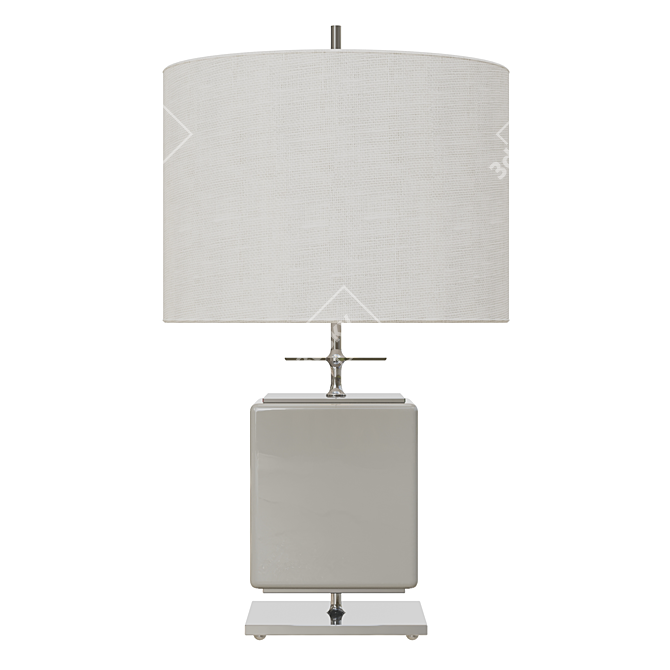 Elegant Beekman Table Lamp 3D model image 11