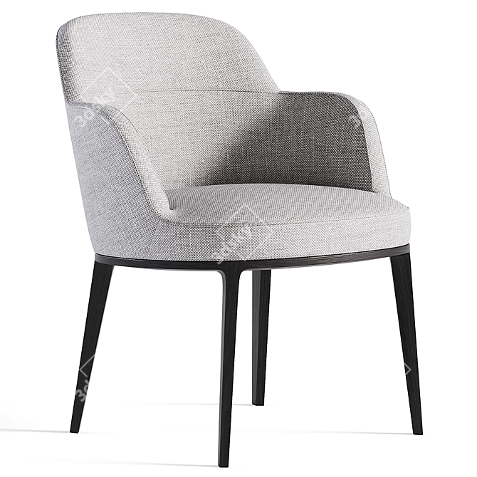 High-Res V-Ray Optimized Chair 3D model image 2