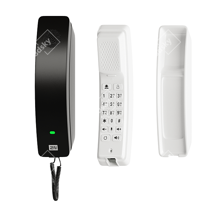 All-in-One Security Intercom System 3D model image 5