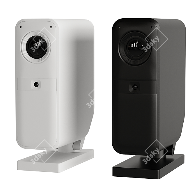 All-in-One Security Intercom System 3D model image 6