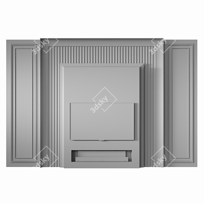 Flat Screen TV Wall Mount 3D model image 6