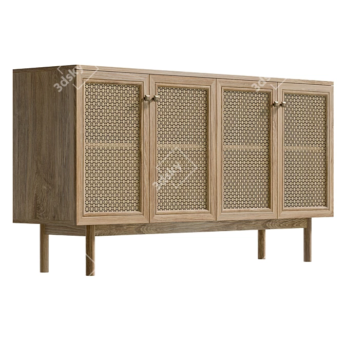 Ilkley Beach Resort Sideboard 3D model image 4