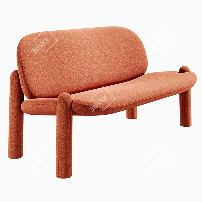 Modern Sofa: DRIADE TOTTORI 3D model image 1