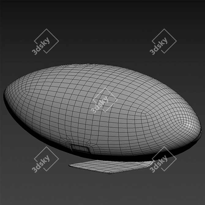 Zeppelin Wireless Smart Speaker 3D model image 6