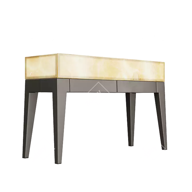 GORKY ONYX Console Table Boutique 3D model image 1